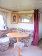 caravan inside view Treglown House